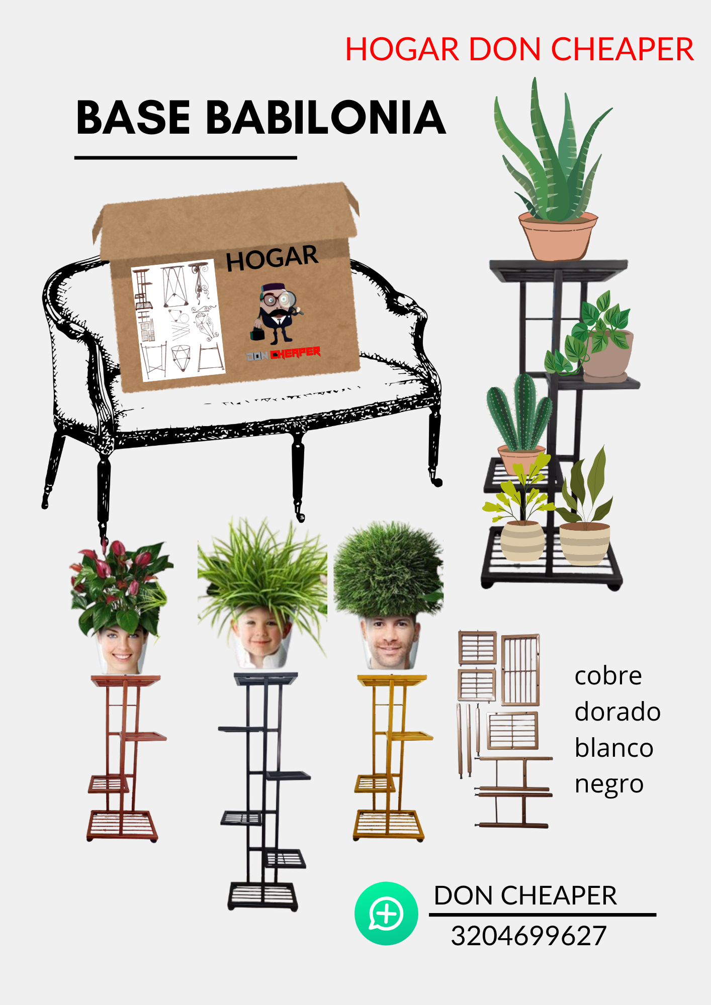 Base Soporte Babilonia 80